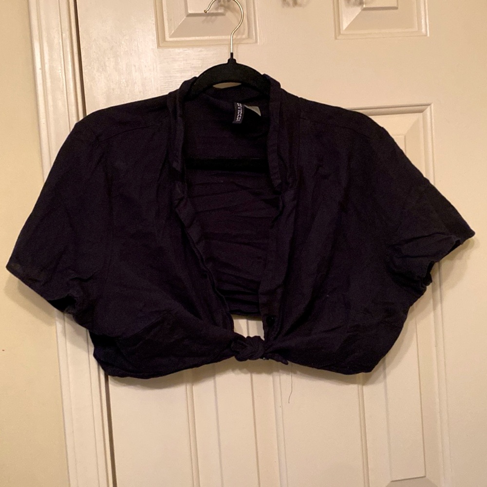 Women’s short sleeve crop top